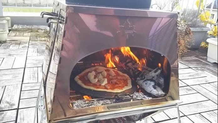 LOGOS THE KAMADO 400℃で本格ピザ焼き窯