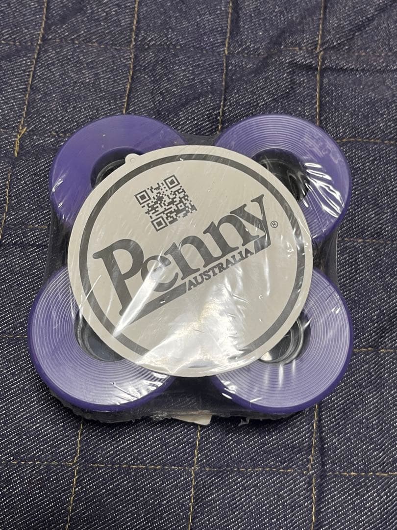 Penny ペニー　純正　ウィール59mm紫　ベアリング　セット