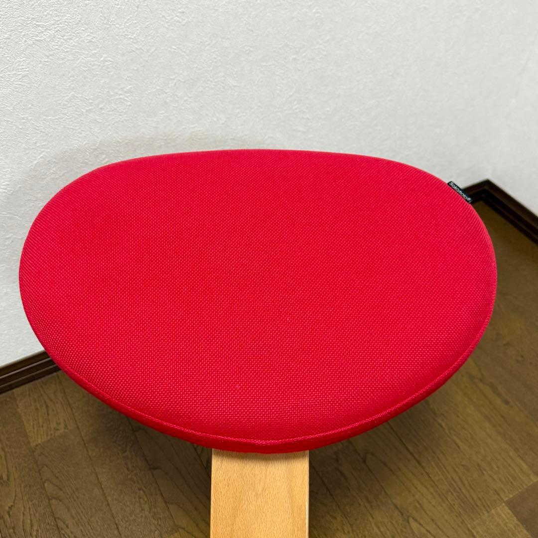 【美品】サカモトハウス バランスイージー 赤 カバー付