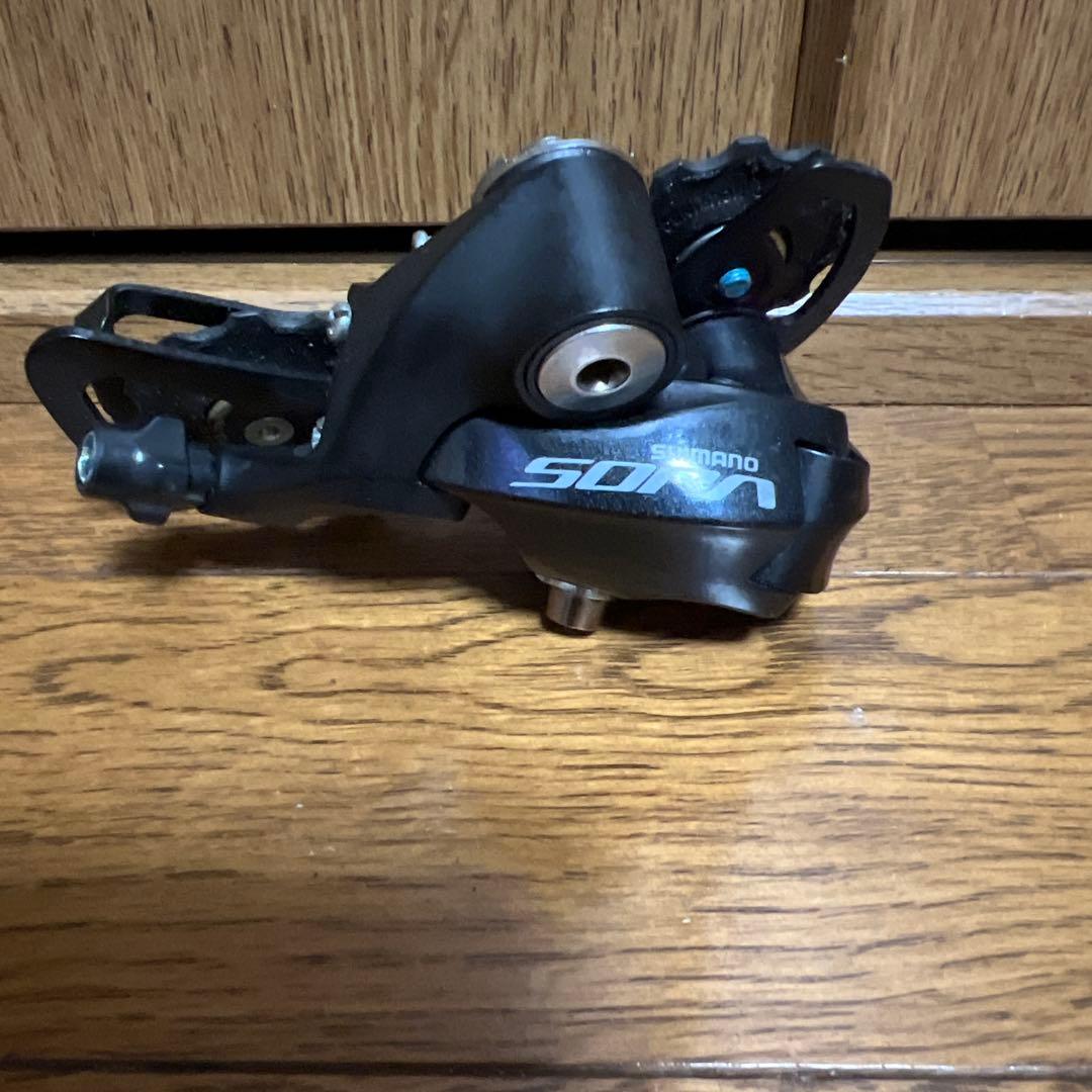 ペ*ー様 Shimano Sora コンポーネントセット ブラック　中古