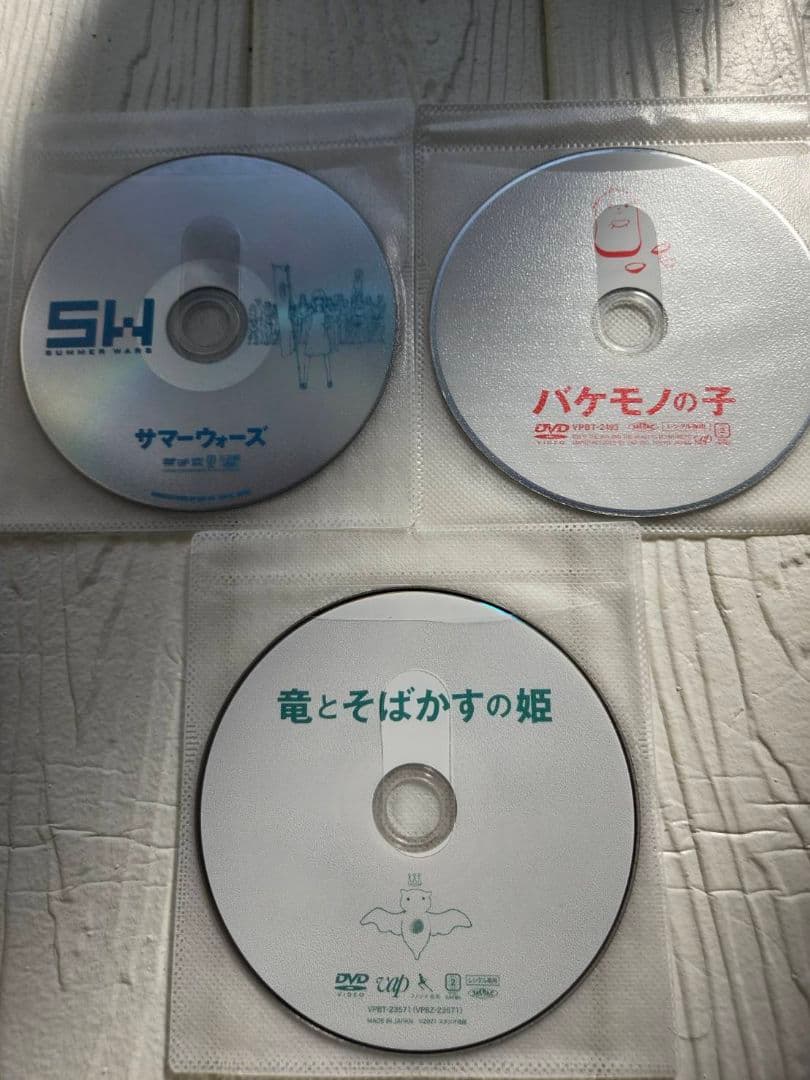 細田守 監督作品　DVD　6作品セット　レンタル