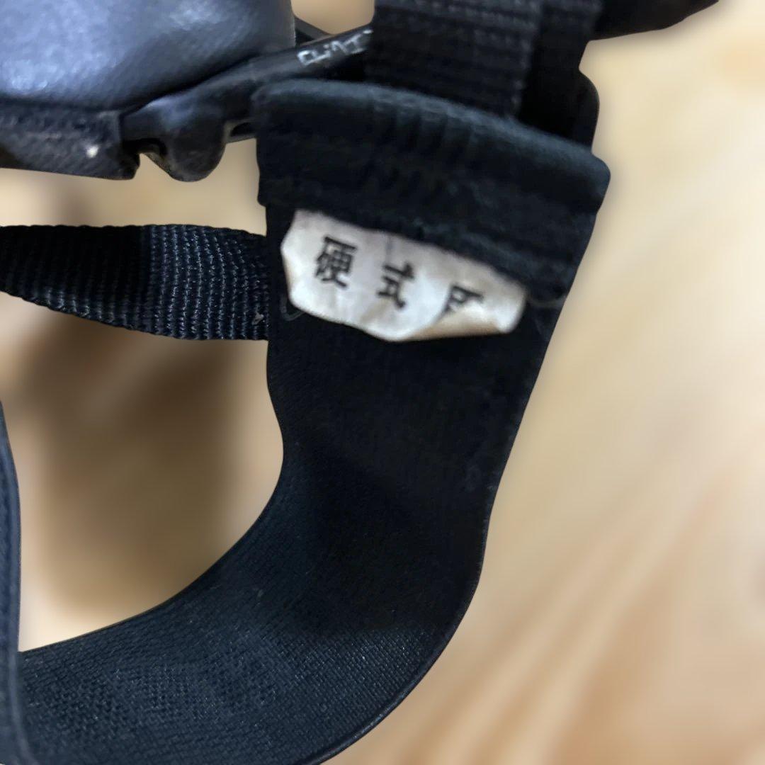 美品　ミズノMIZUNO 硬式野球　キャッチャー　マスク　黒　ブラック　袋付き