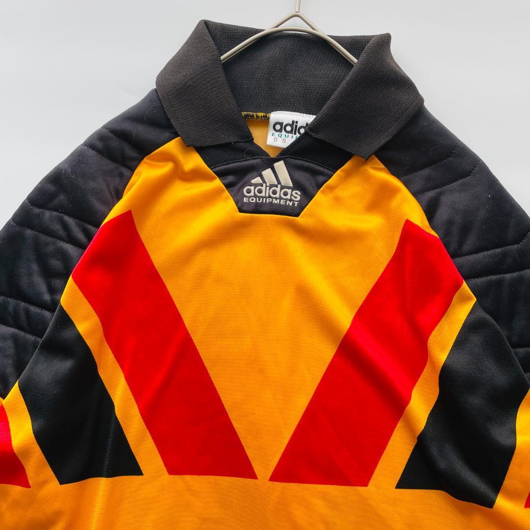 adidas 長袖シャツ 90’S サッカーGKシャツ マルセイユ Lサイズ