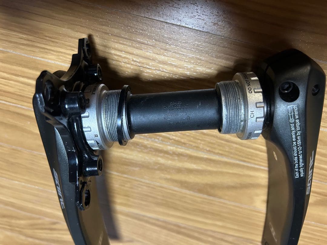 シマノ SAINTクランク FC-M805 170mm BB付　SHIMANO