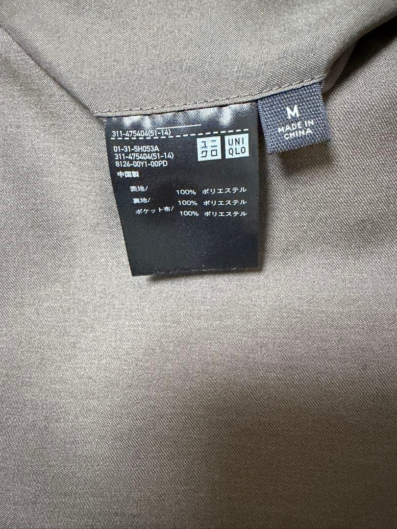 UNIQLO : C 25春夏 感動ジャケット＆パンツ M DARK BROWN