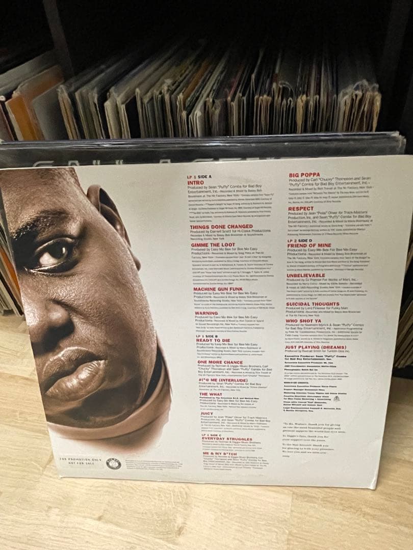 洋楽 Notorious B.I.G.Ready To Die REMASTER LP