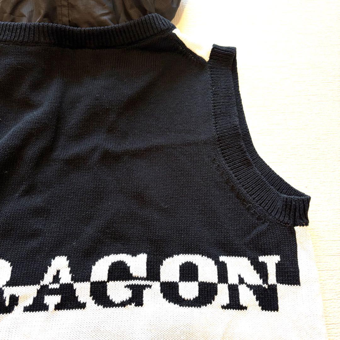 DANCE WITH DRAGON ダンスウィズドラゴン 袖なし ニットベスト