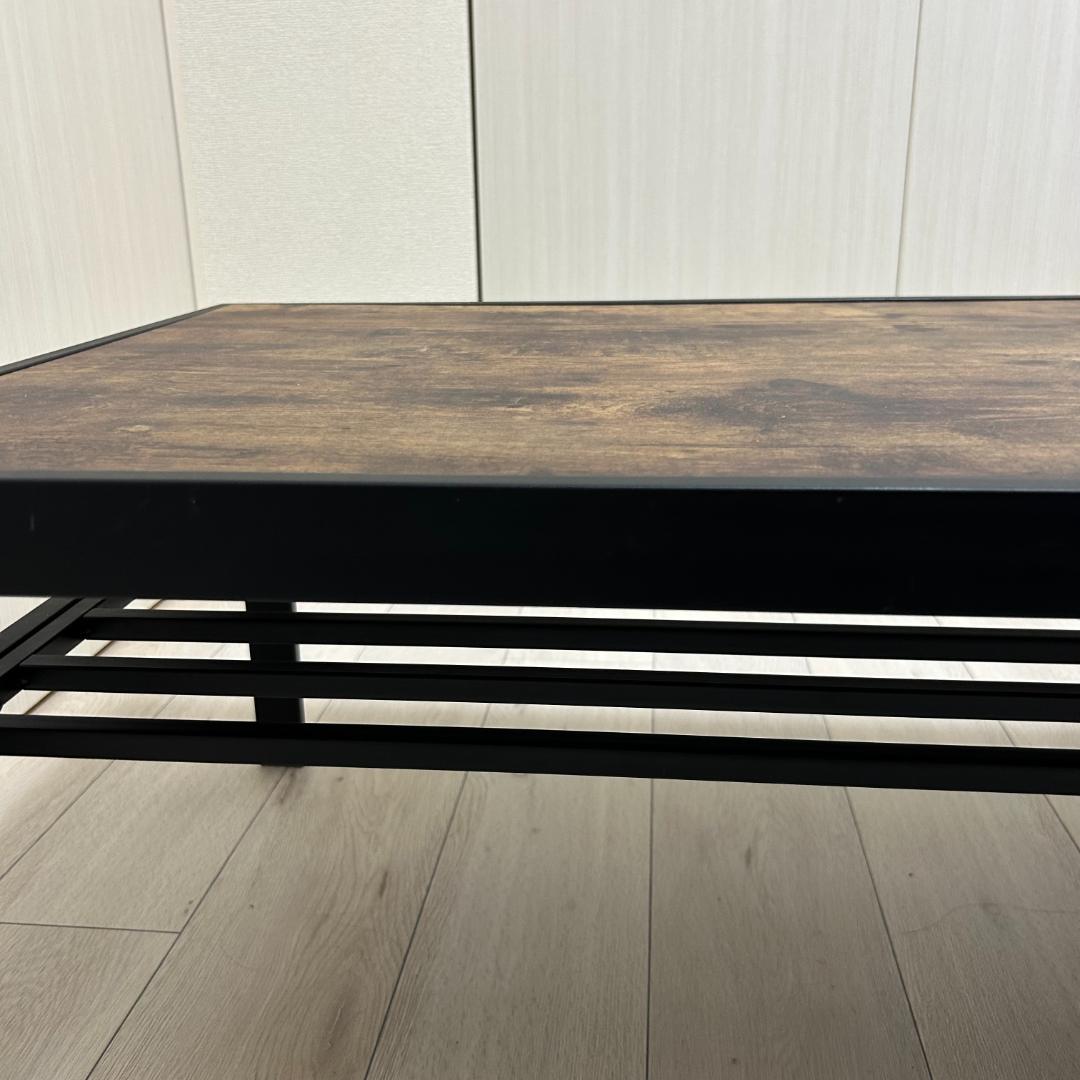 【kouさま専用】センターテーブル 収納付き ローテーブル リビング 木製