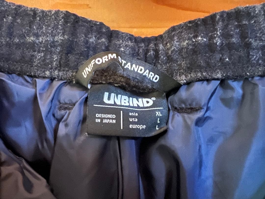 unbind アンバインド　パンツ　XL