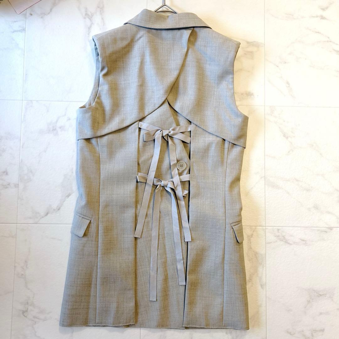 新品タグ付き✨定価5.7万✨ 24年 ウィムガゼット バックシャンジレ　ベスト