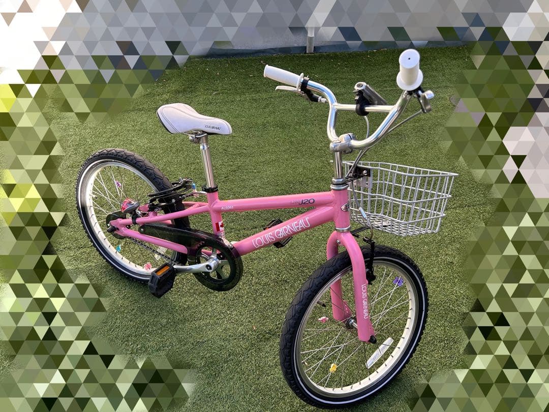 ルイガノ　子供用自転車 ピンク ２０インチ