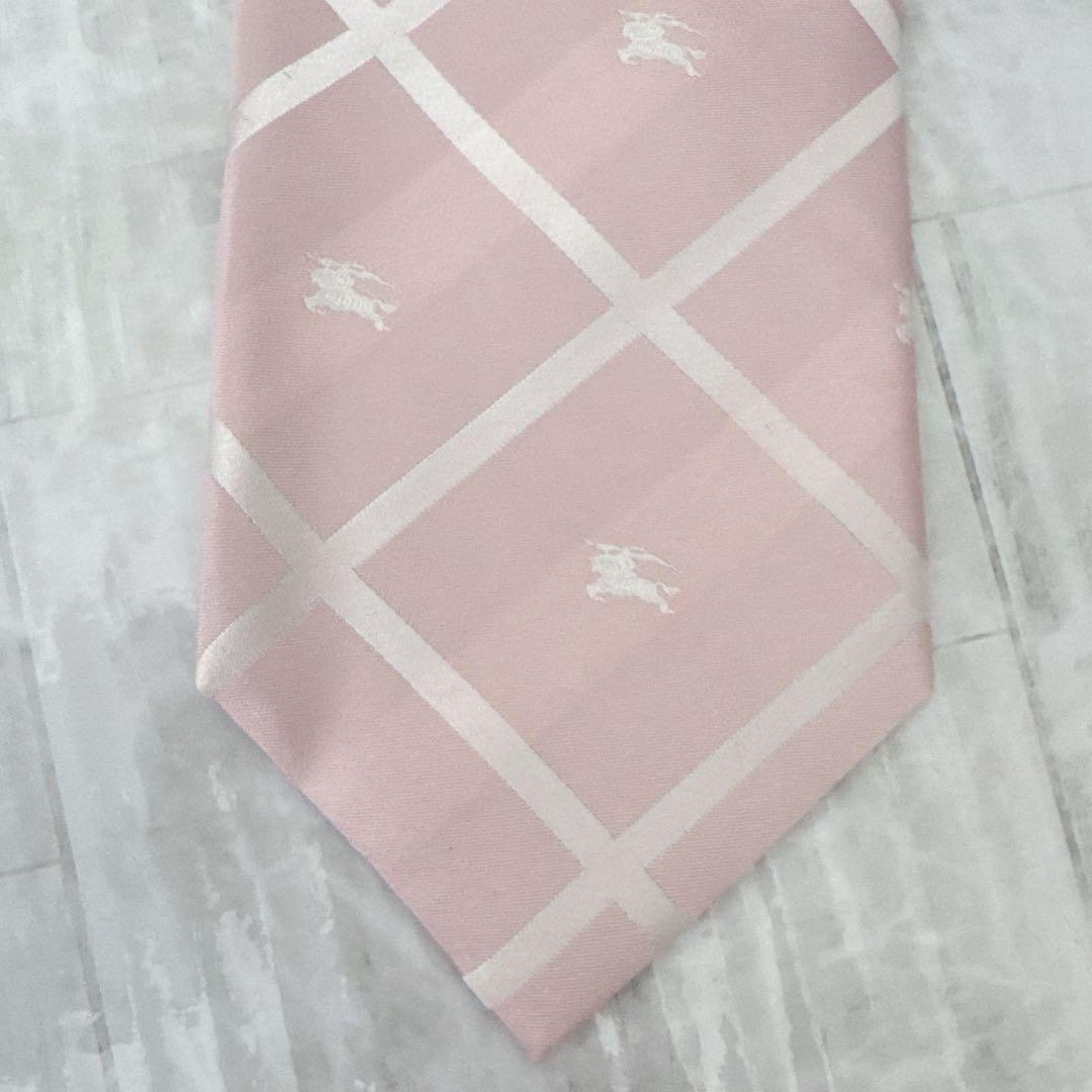 【新品・未使用品】BURBERRY☆ネクタイ☆ピンク
