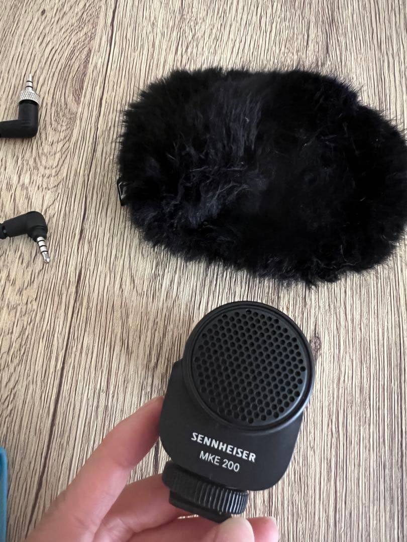 Sennheiser MKE 200 マイク ウィンドジャマー付き