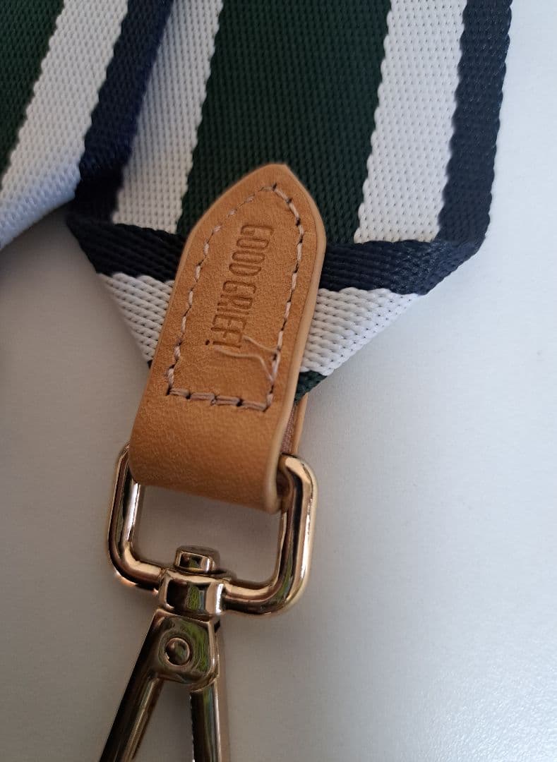 【GOOD GRIEF!/グッド グリーフ】Border Belt(6cm)