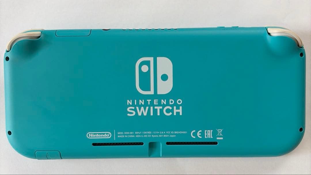 本体➕充電器付き　Nintendo Switch Lite ターコイズ