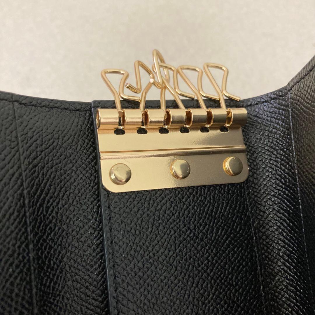 未使用品 COACH コーチ キーケース 58359 LIBLK ブラック