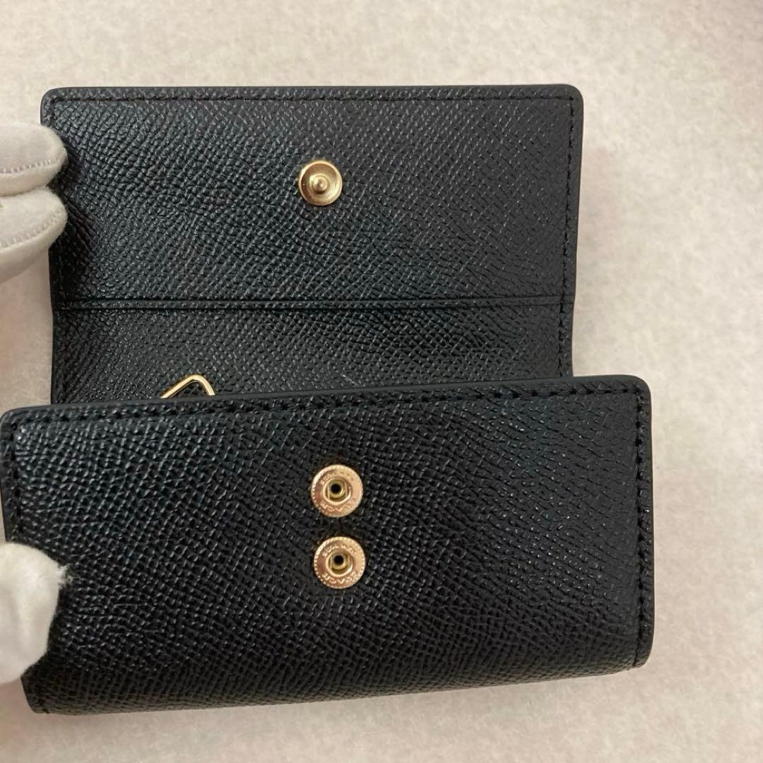未使用品 COACH コーチ キーケース 58359 LIBLK ブラック