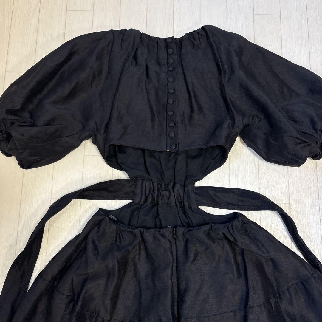 Aje アジェ Mimosa Cut Out Midi Dress ワンピース