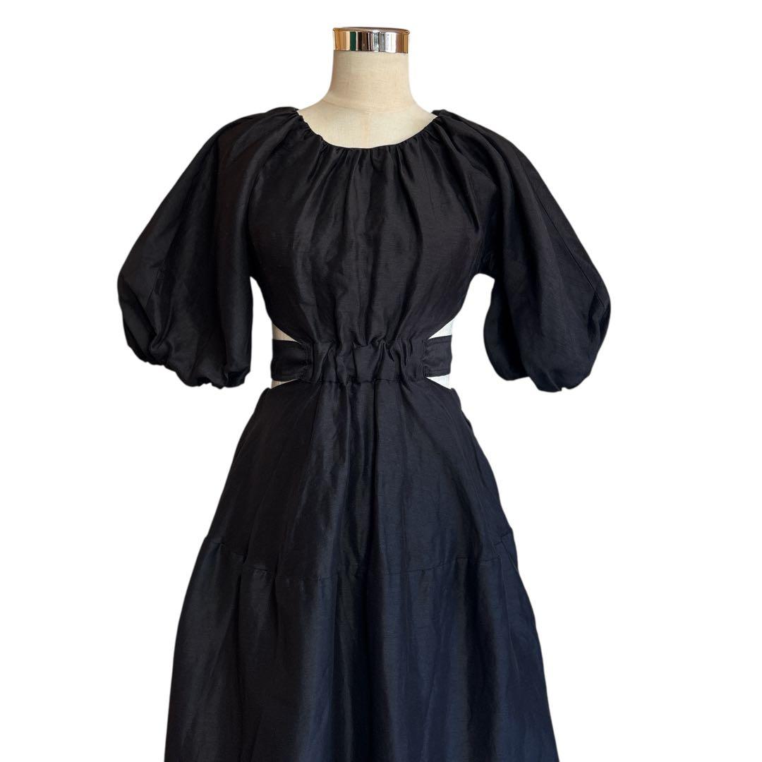 Aje アジェ Mimosa Cut Out Midi Dress ワンピース