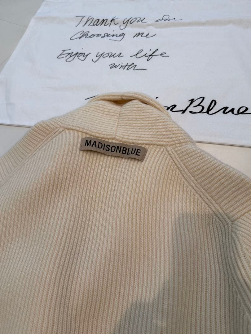 マディソンブルーMADISONBLUE SHAWL COLLAR 00
