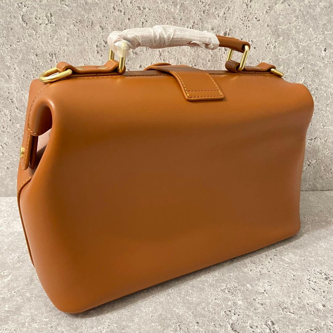 【新品】スターバックス 2WAY レザーカフェバッグ ブラウン