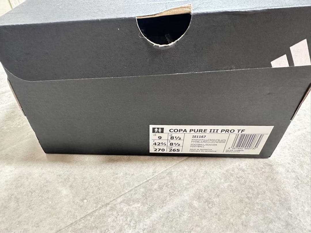 アディダス Adidas copa pure3 pro tf 27cm