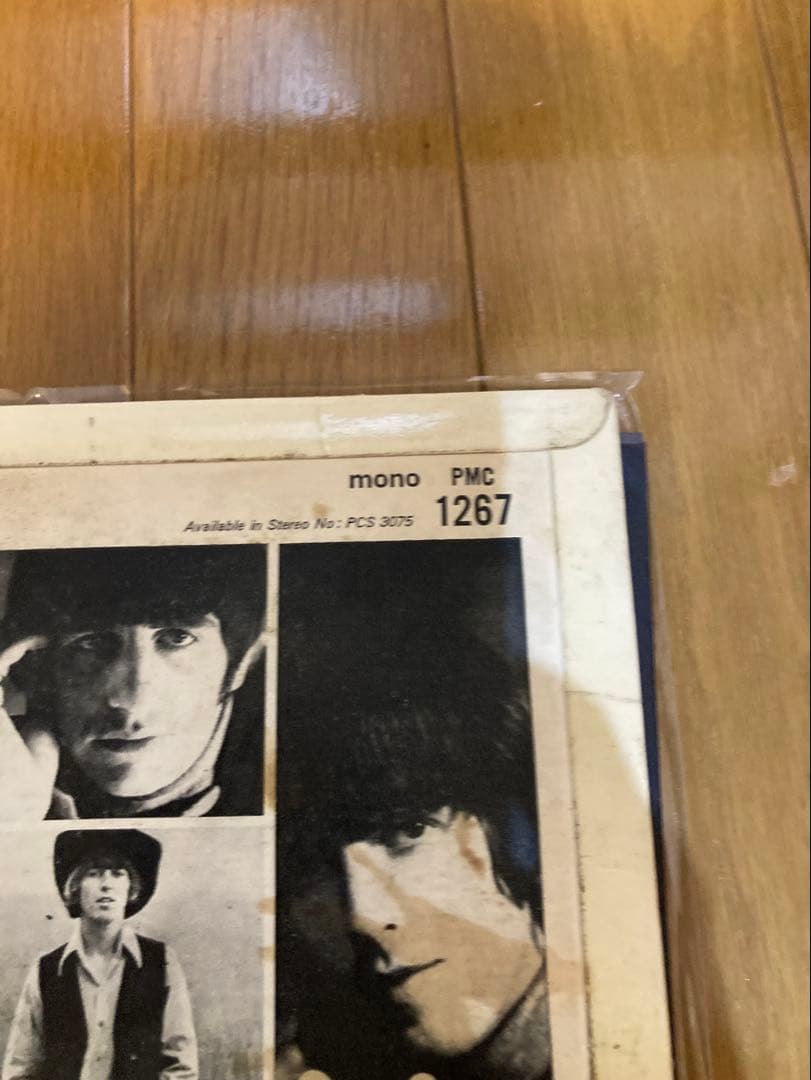 稀少UKオリジナル3rd完成マト1桁ラバーソウルBeatlesビートルズレコード