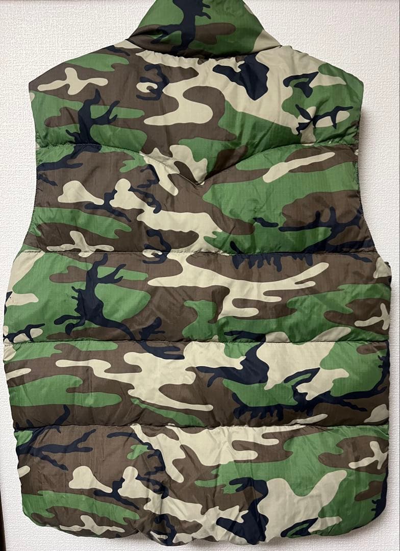 RALPH LAURENダウンベスト 星条旗xカモフラージュ　リバーシブル
