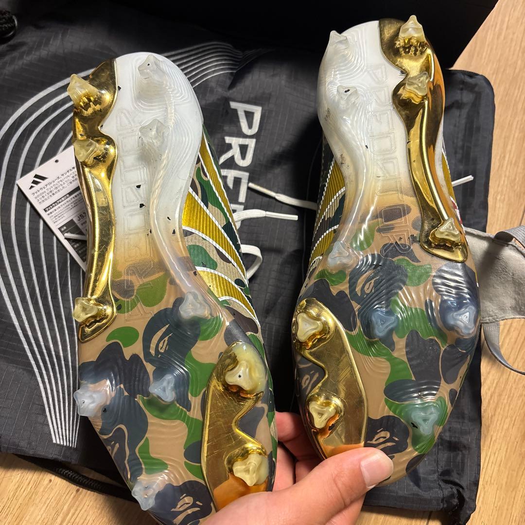 BAPE × adidas PREDATOR サッカースパイク 26.5