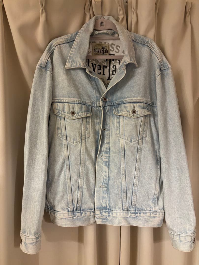 Levi's silverTab トラッカージャケット ライトブルー Mサイズ