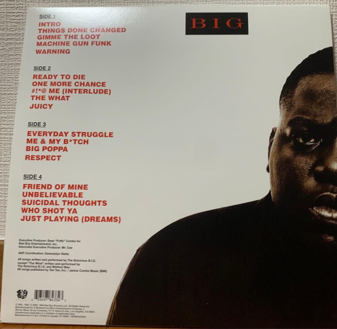 the notorious B.I.G. ready to die レコード