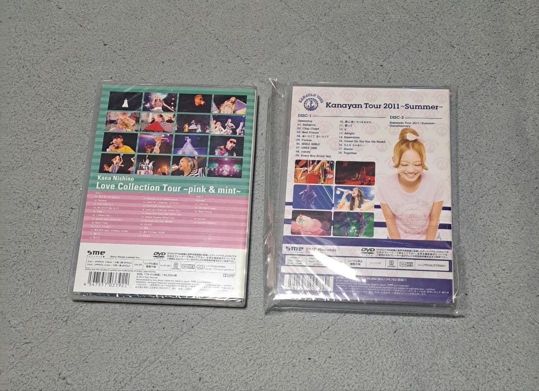 西野カナ DVDまとめ売り
