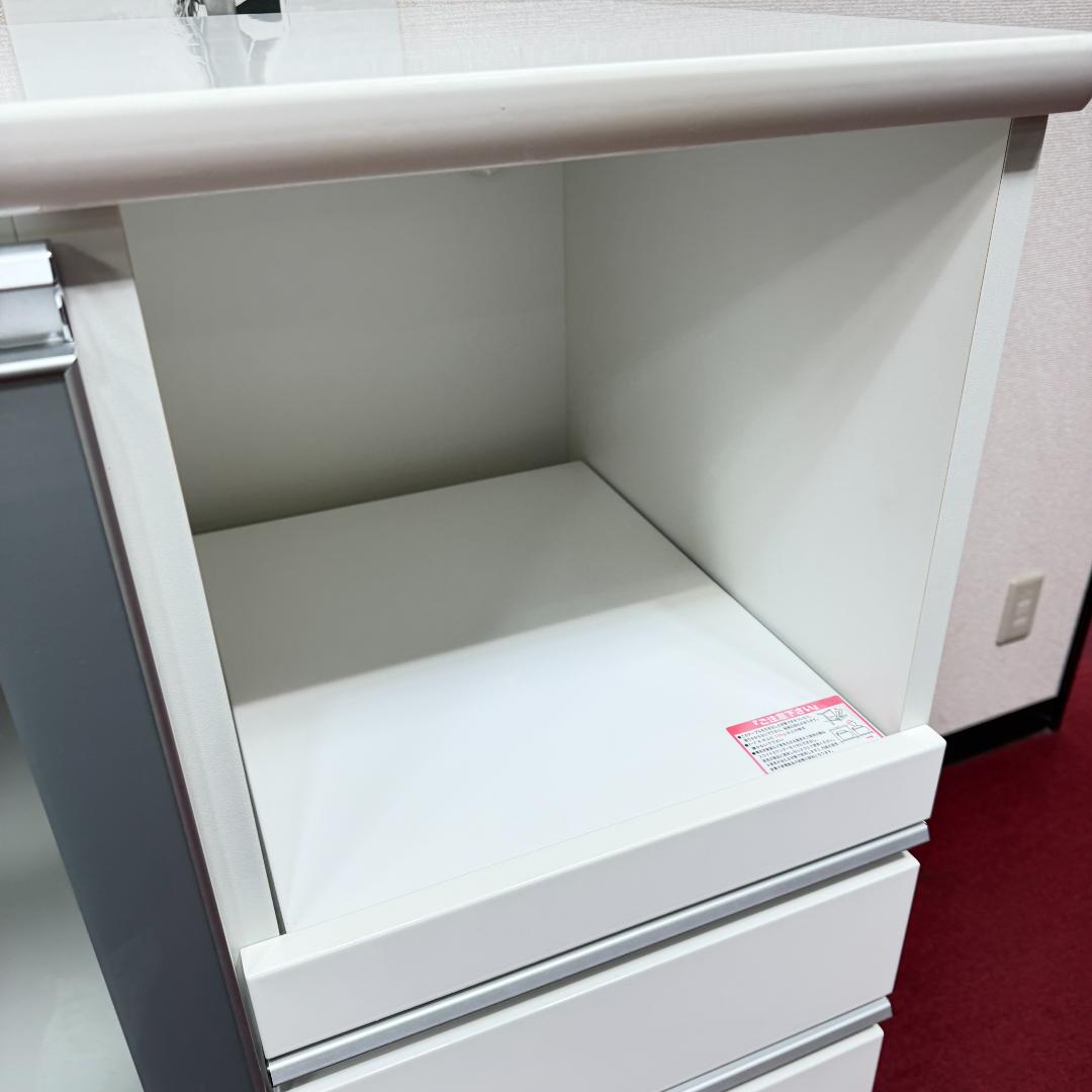 東京23区送料無料　美品ニトリ　レンジボード　白色　洗浄/除菌済み