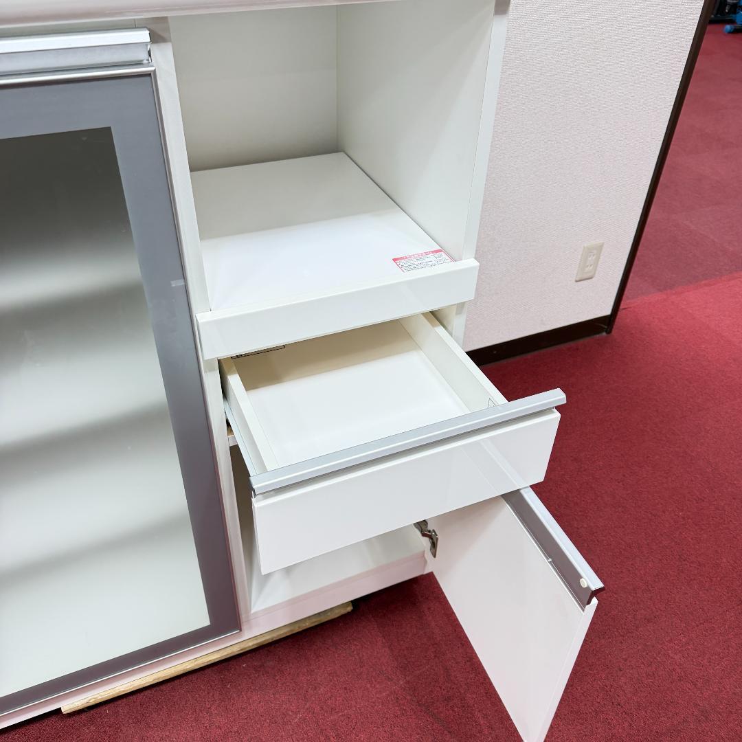 東京23区送料無料　美品ニトリ　レンジボード　白色　洗浄/除菌済み