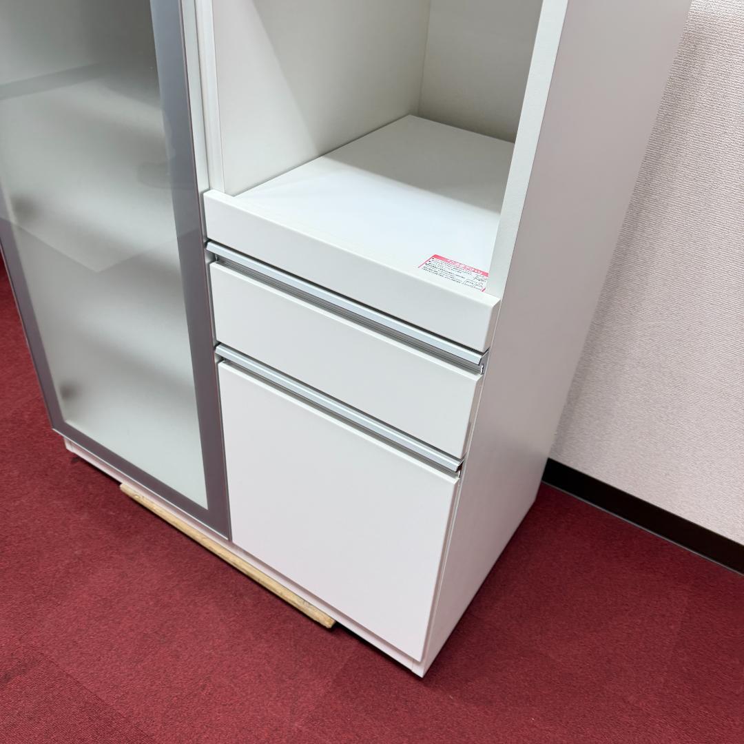 東京23区送料無料　美品ニトリ　レンジボード　白色　洗浄/除菌済み