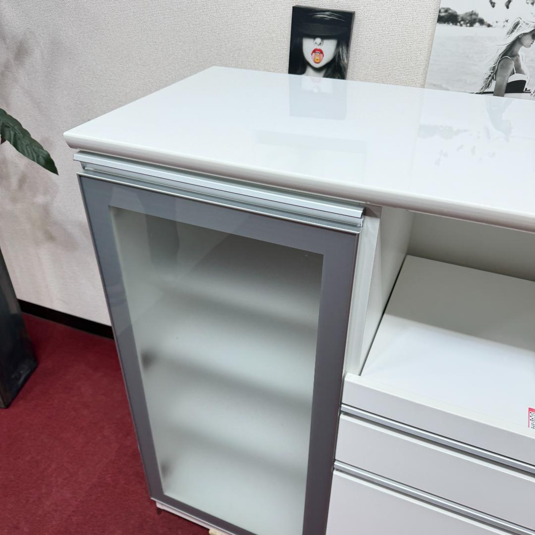 東京23区送料無料　美品ニトリ　レンジボード　白色　洗浄/除菌済み