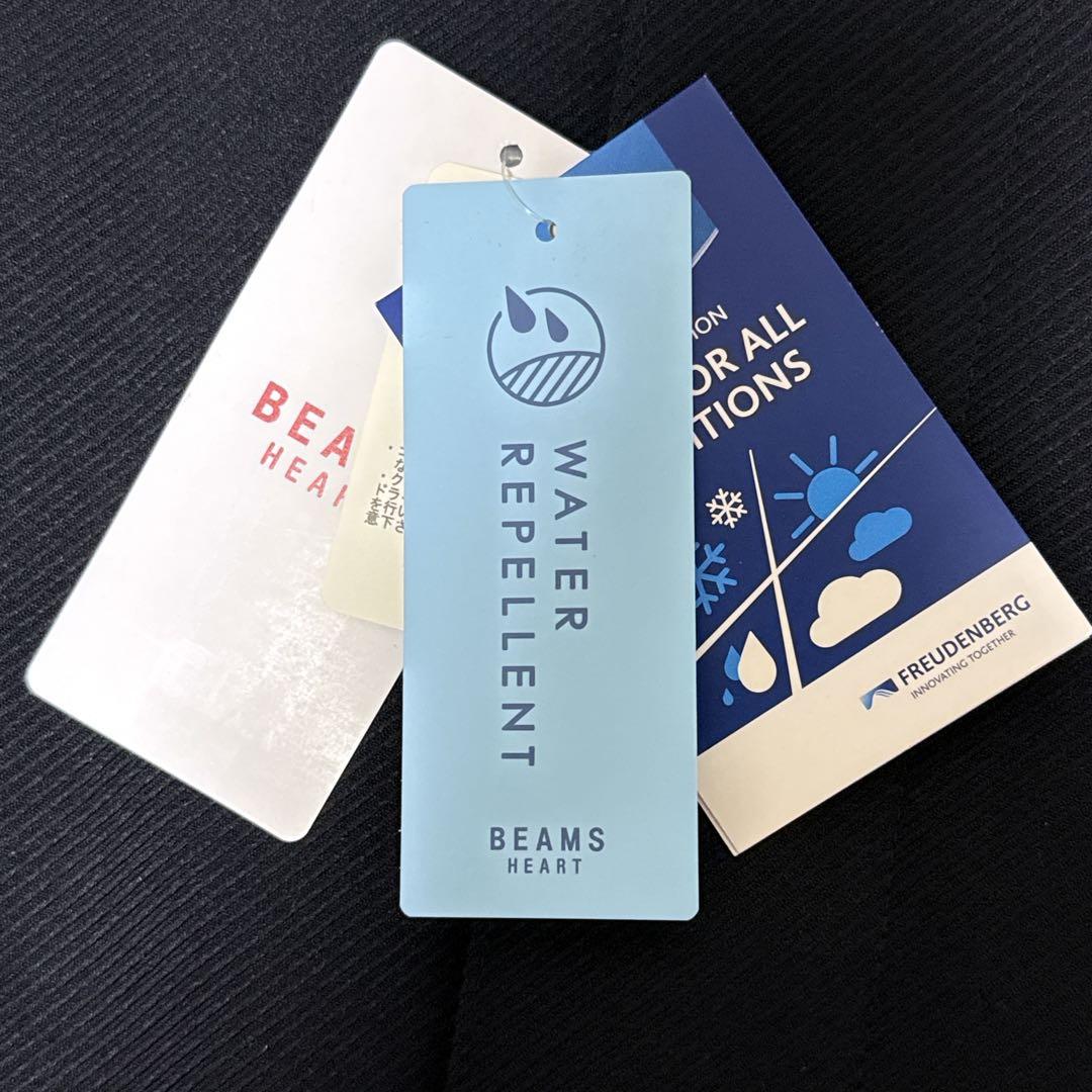 ✨タグ付き✨BEAMS HEART 撥水 カルゼ スタンドカラーコート【防風】