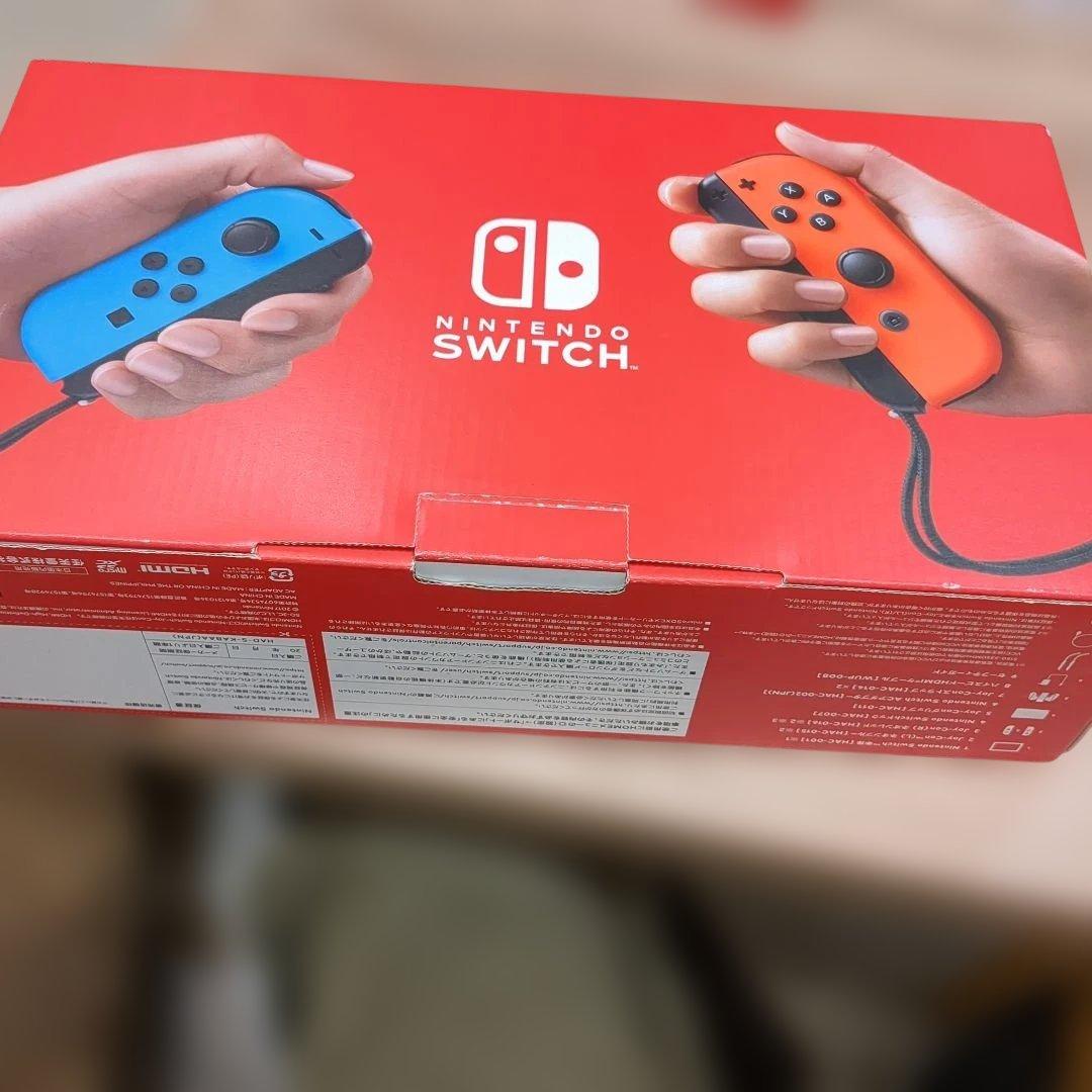 バッテリー強化版Nintendo Switch 本体 ほぼ未使用