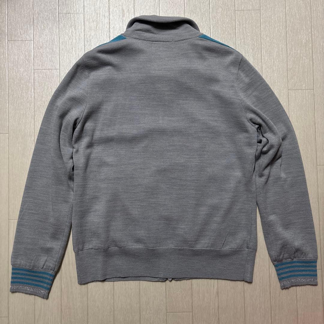 and per se グレー ジップアップジャンパー