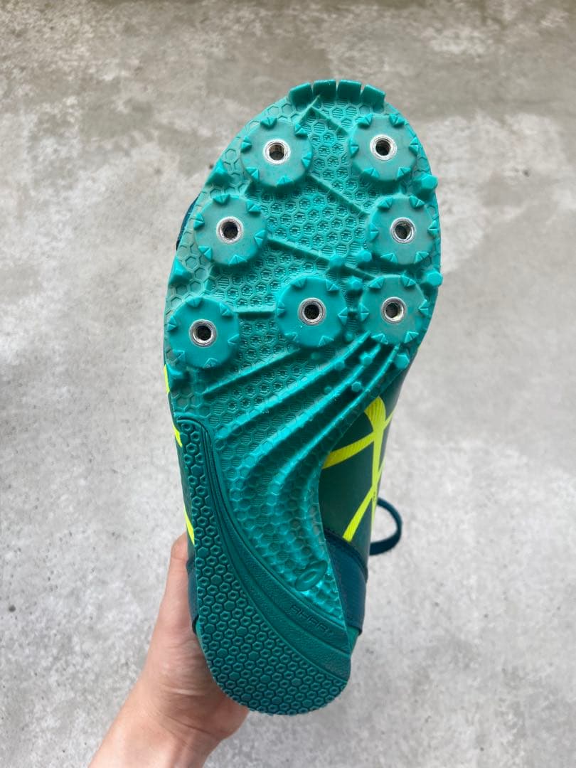 【値下げ可能】ASICS 陸上 スパイクシューズ 23.0