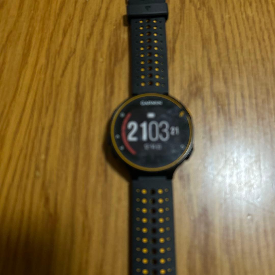 Garmin スポーツウォッチ 黒/オレンジ