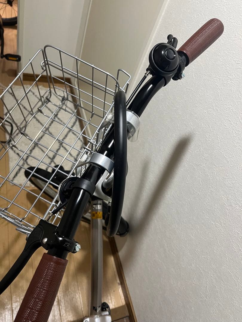 Beaverさん専用❣️【処分価格】❗️折りたたみ自転車 シルバー カゴ付き