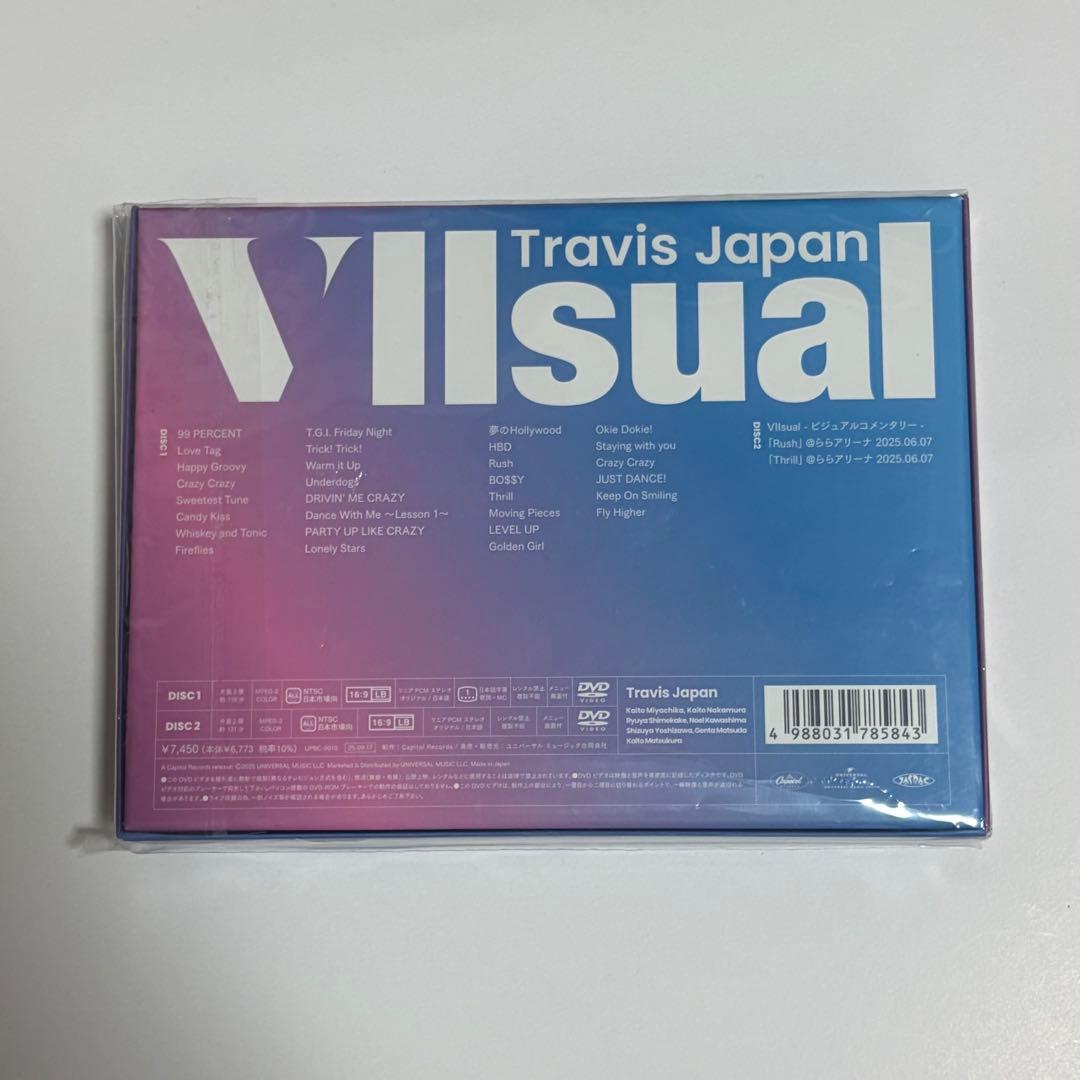 TravisJapan 2025 VIIsual DVD 完全生産限定盤