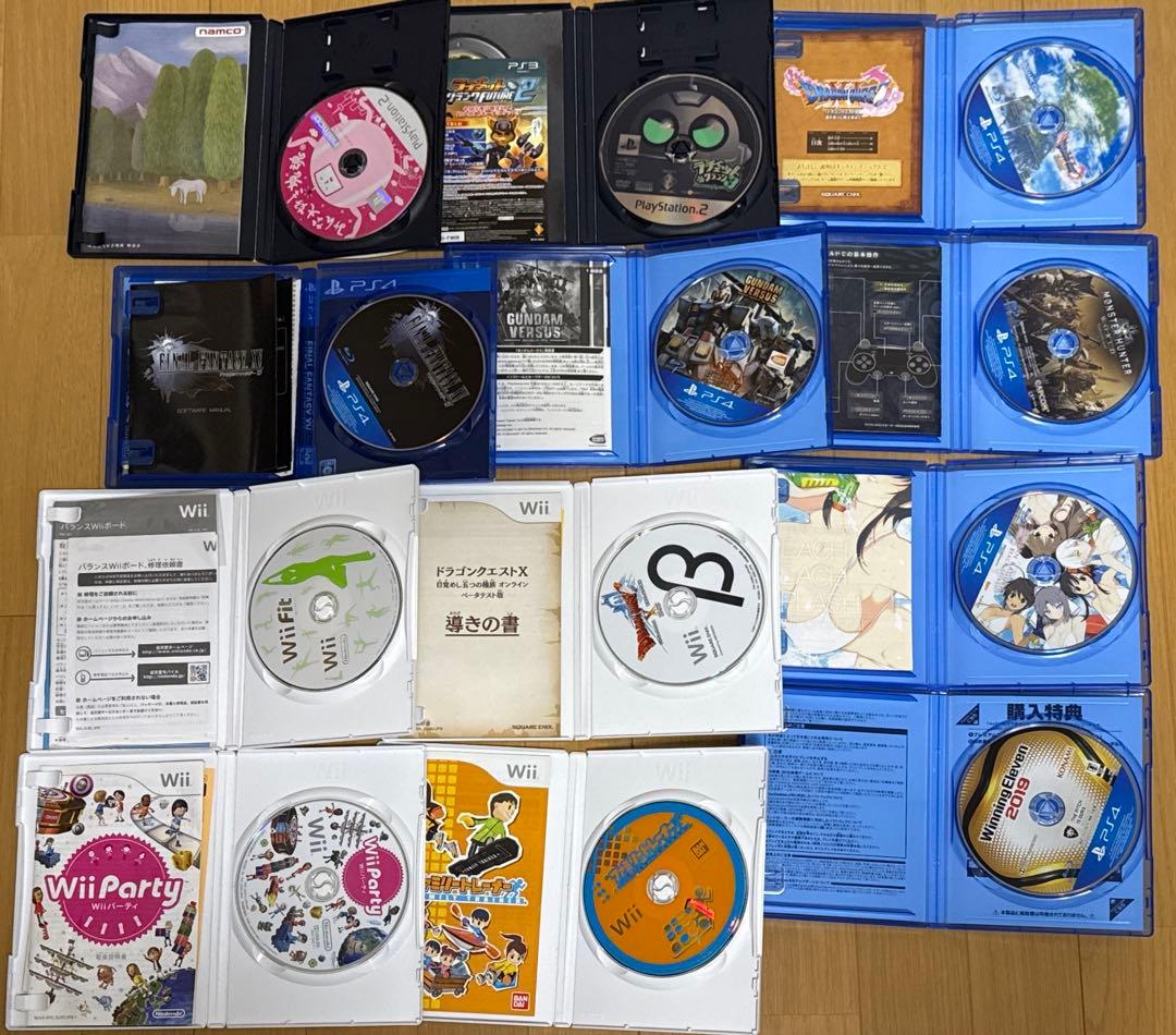 【ゲームソフトまとめ売り】ニンテンドー3DS/DS・PS4・PS2・Wii