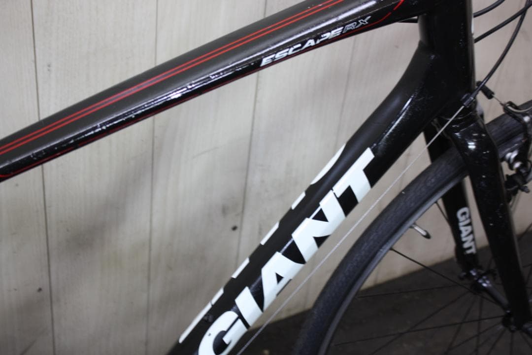 GIANT ESCAPE RX 700C アルミ 27速 560mm クロス　黒