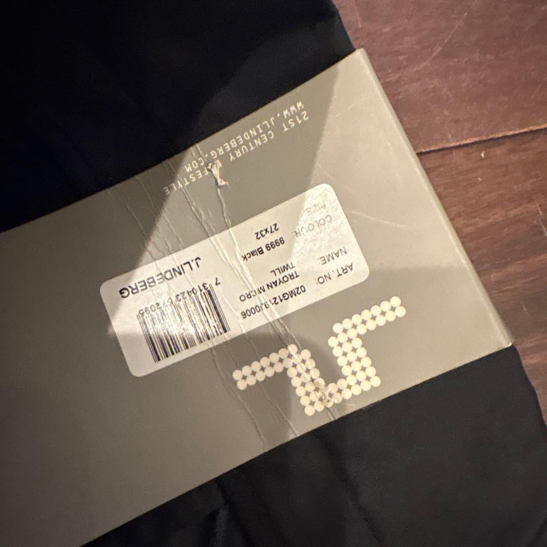 新品J.LINDEBERGストレッチパンツ軽量 高通気 吸湿速乾 size27