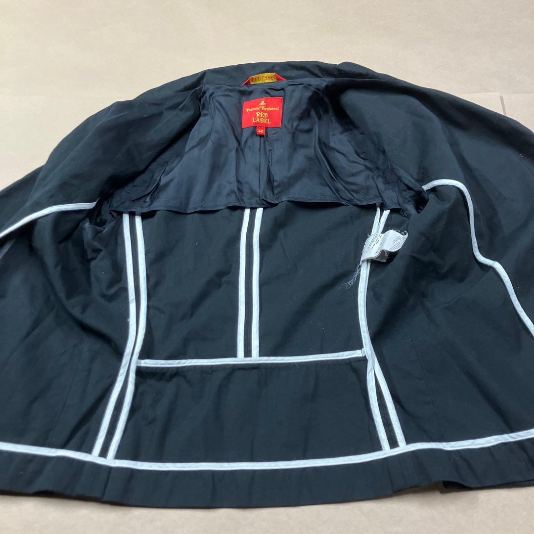 vivienne westwood ジャケット　ブラック　コットン
