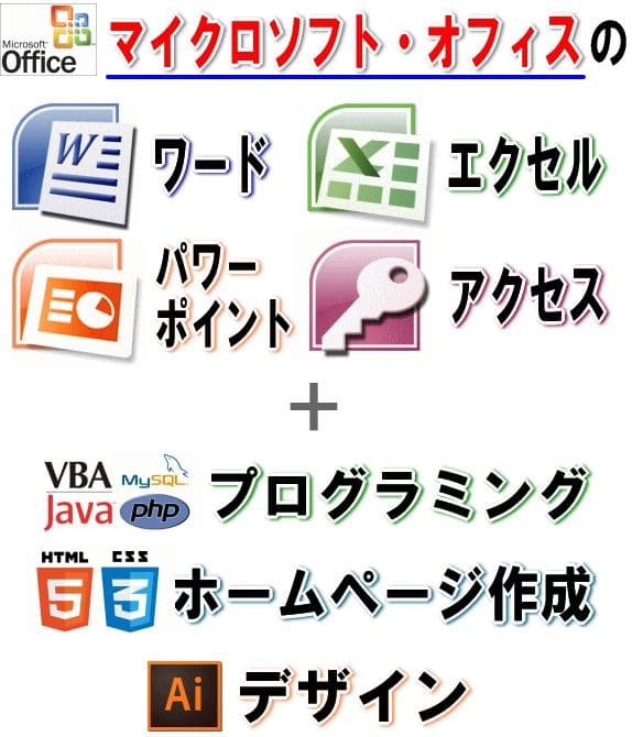 Excel VBA Java HTML IT転職フル講座Office2024
