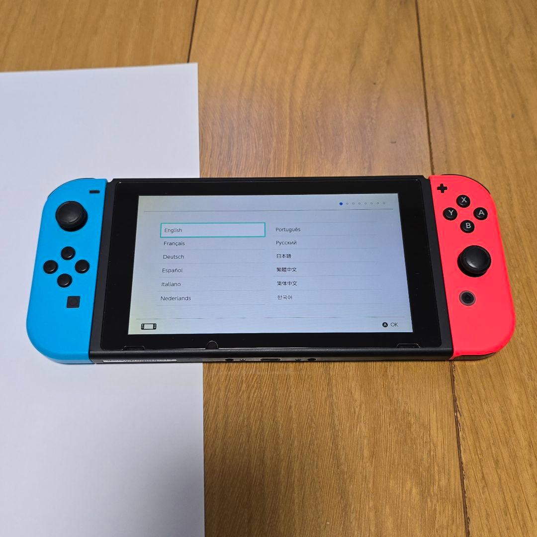 【値下げしました！】Nintendo Switch本体　動作確認済み　おまけ付き