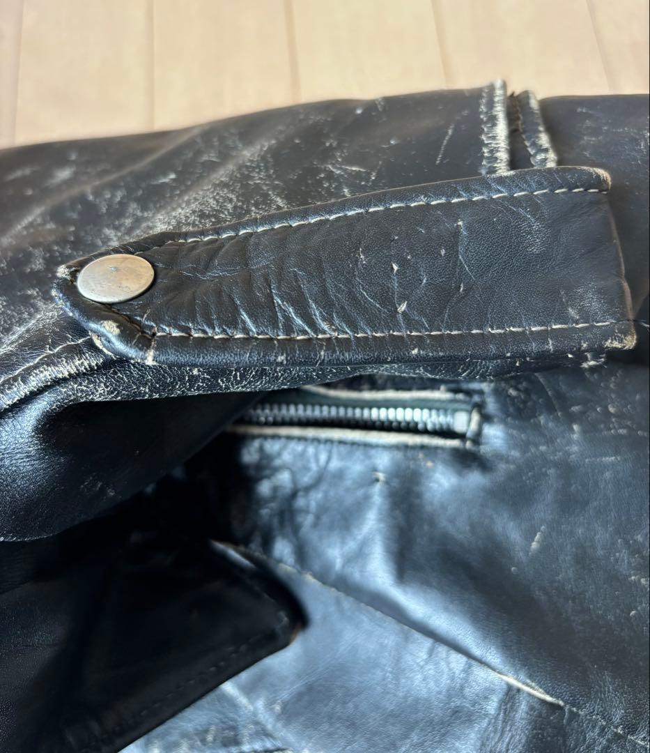 70s Schott 牛タグ usa製 ワンスター ライダースジャケット